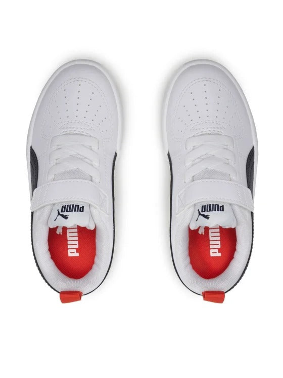 385836-09 Puma Rickie AC PS White-Peacoat