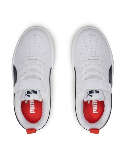 385836-09 Puma Rickie AC PS White-Peacoat