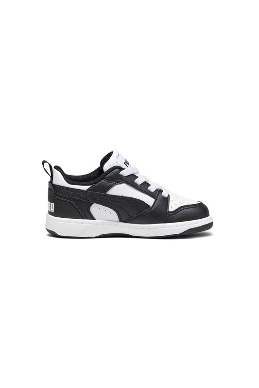 393835-01 Puma Rebound V6 Lo AC Inf White- Black