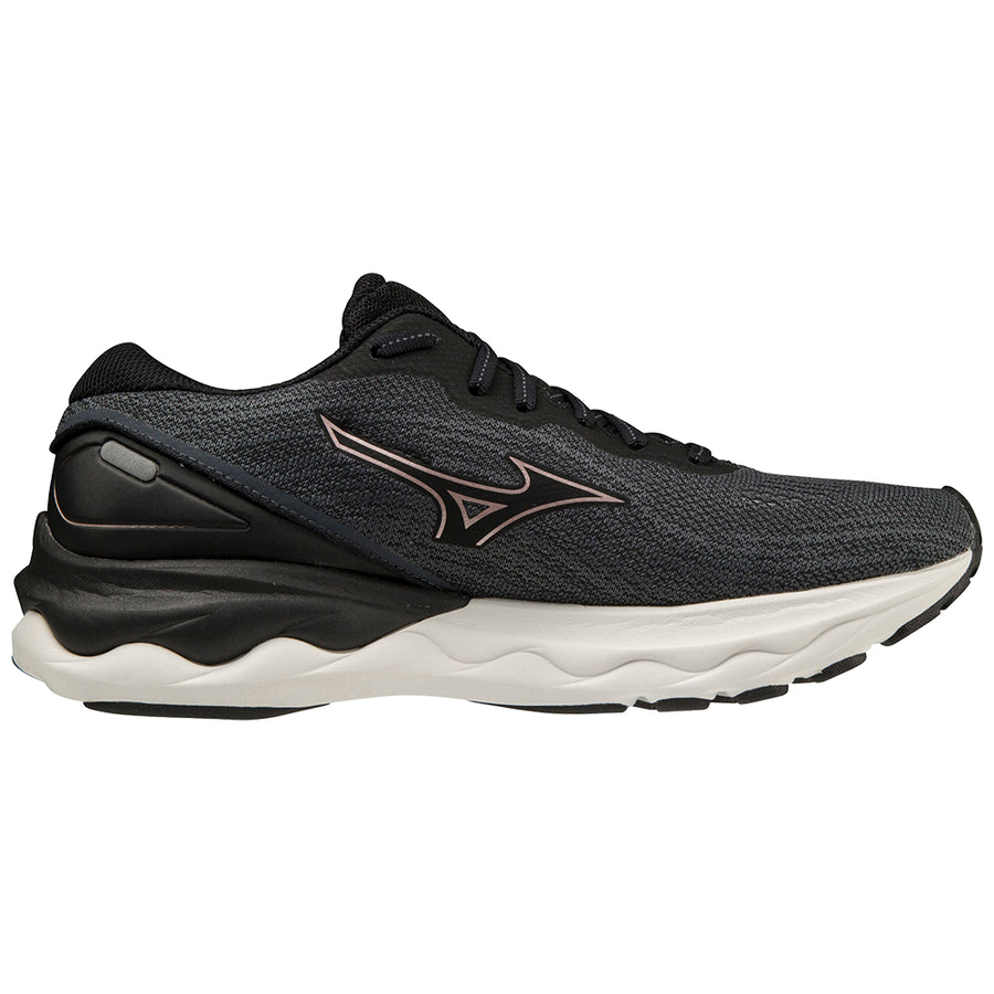 Mizuno WAVE SKYRISE 3 scarpe running corsa donna nero/bronzo J1GD220944