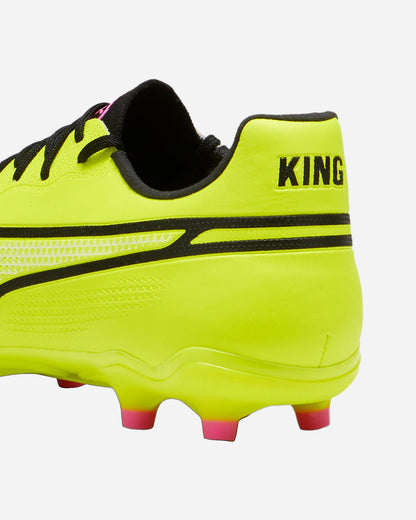 PUMA KING PRO FG/AG ELECTRIC LIME-BLACK-POISON PINK 107566-05