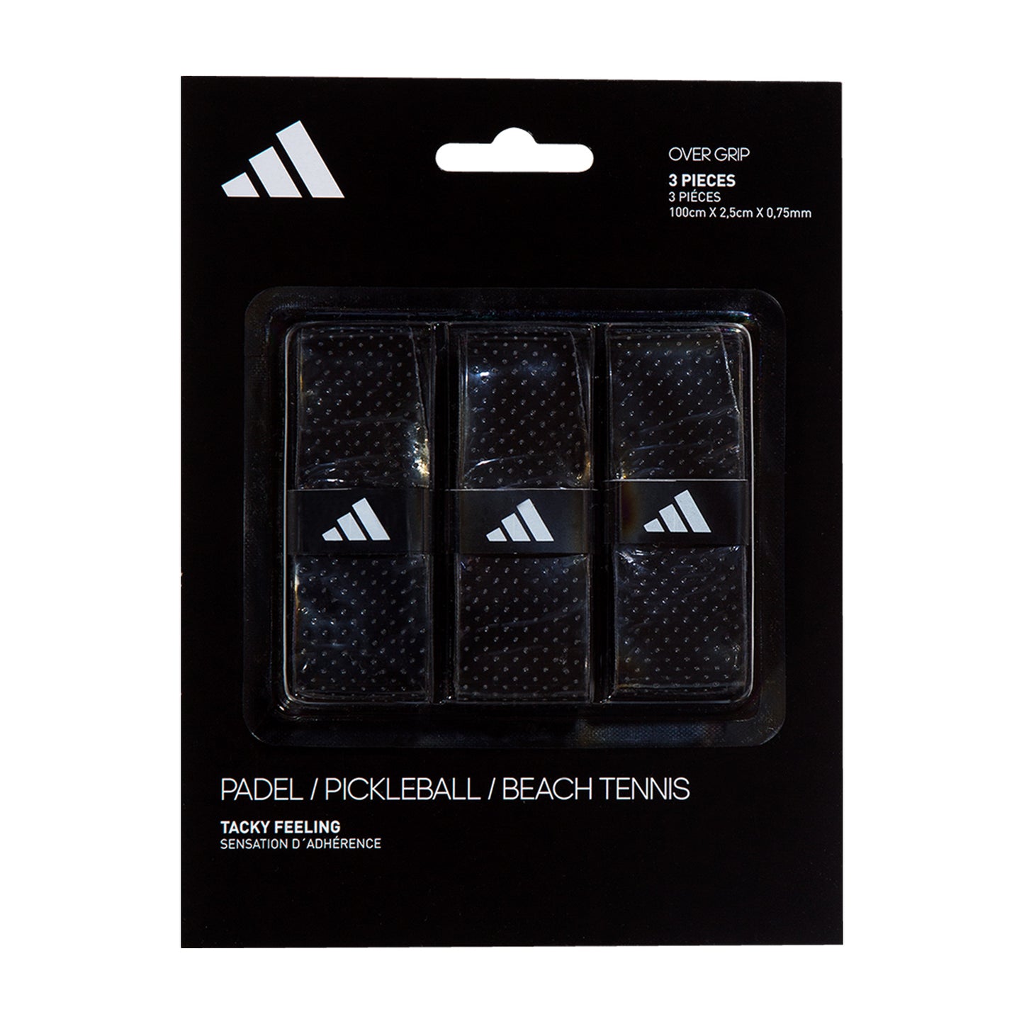 Over Grip 3 Pieces 100cm x 2,5 cm x 0,75 mm AC2BA1BK
