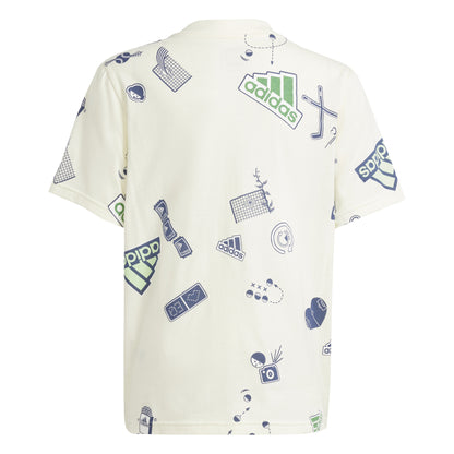 ADIDAS J BLUV T IVORY/WHITE/SEGRSP/P IS3760