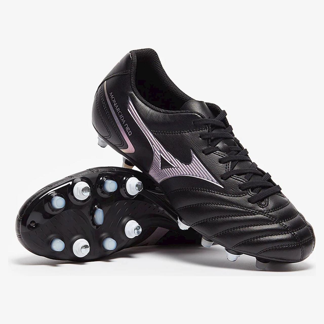 Mizuno MONARCIDA NEO II SELECT MIX scarpe calcio bullonate miste uomo nero/argento P1GC222599