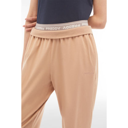 FREDDY FRE PANTALONE LUNGO WARM TAUPE JOGGERS408-M104