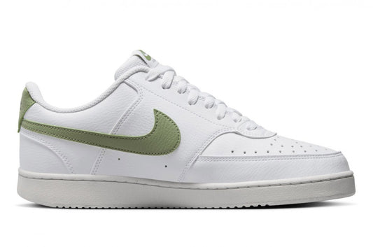 NIKE COURT VISION LO NN WHITE/OIL GREEN-MEDIUM OLIVE scarpe basket uomo bianco/verde oliva FD0781-100