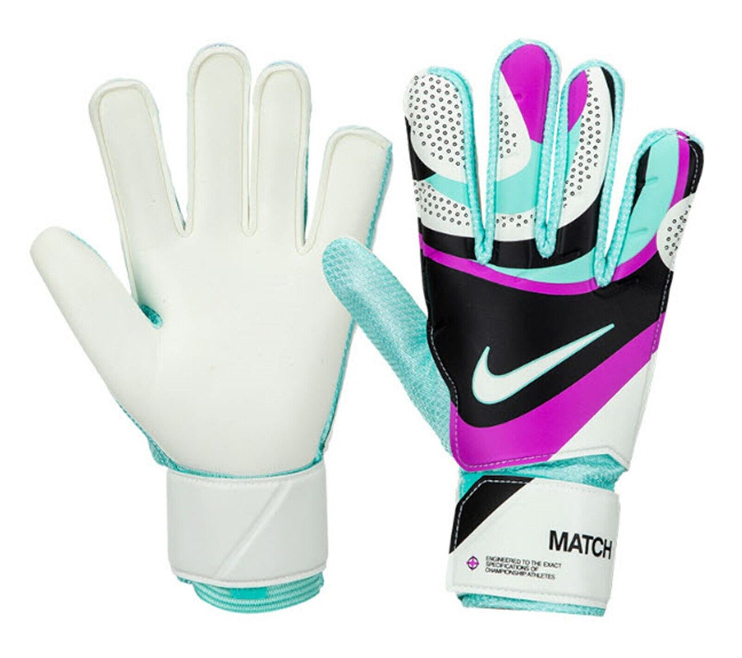 NIK NIKE MATCH BLACK/HYPER TURQ/RUSH FUCHSIA/WHITE FJ4862-010