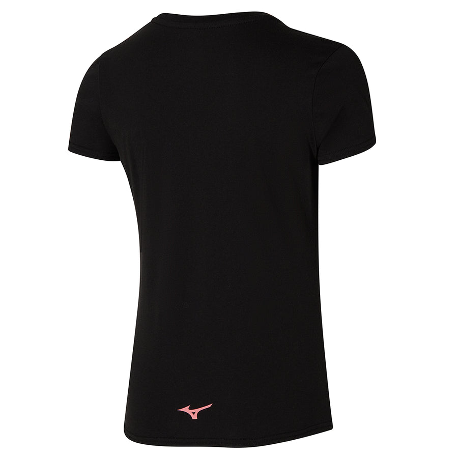 MIZUNO ATHLETIC RB TEE W black K2GAA20109