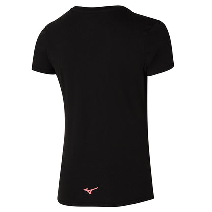 MIZUNO ATHLETIC RB TEE W black K2GAA20109