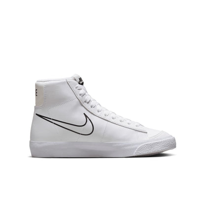 NIKE BLAZER MID NN GS WHITE/BLACK-BRIGHT MANDARIN-MEDIUM ASH FN7788-100