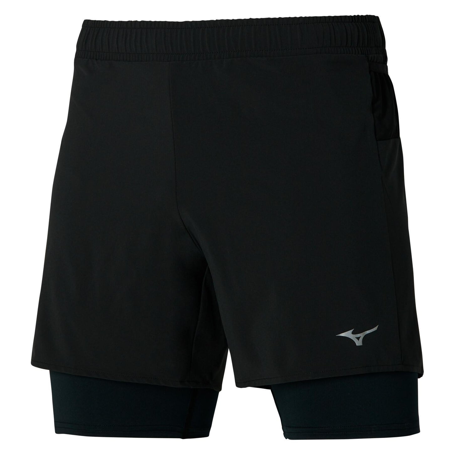 MIZUNO ER 5.5 2IN1 SHORT black J2GBA05509