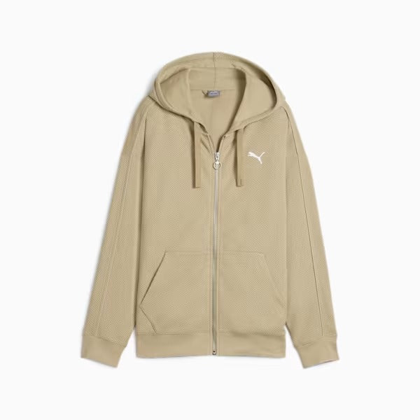 PUM HER FULL-ZIP HOODIE PRAIRIE TAN 677882-83
