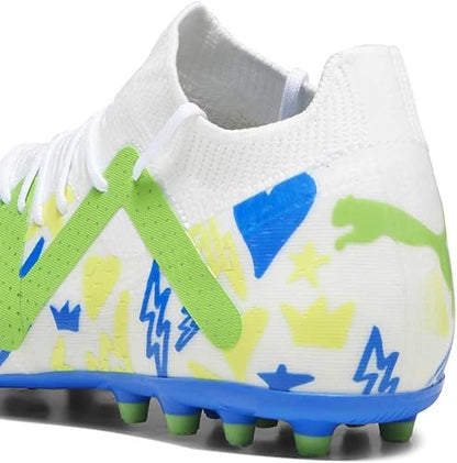 107617-01 FUTURE MATCH NJr MG White-Racing Blue-Lemon Meringue-Parakeet Green