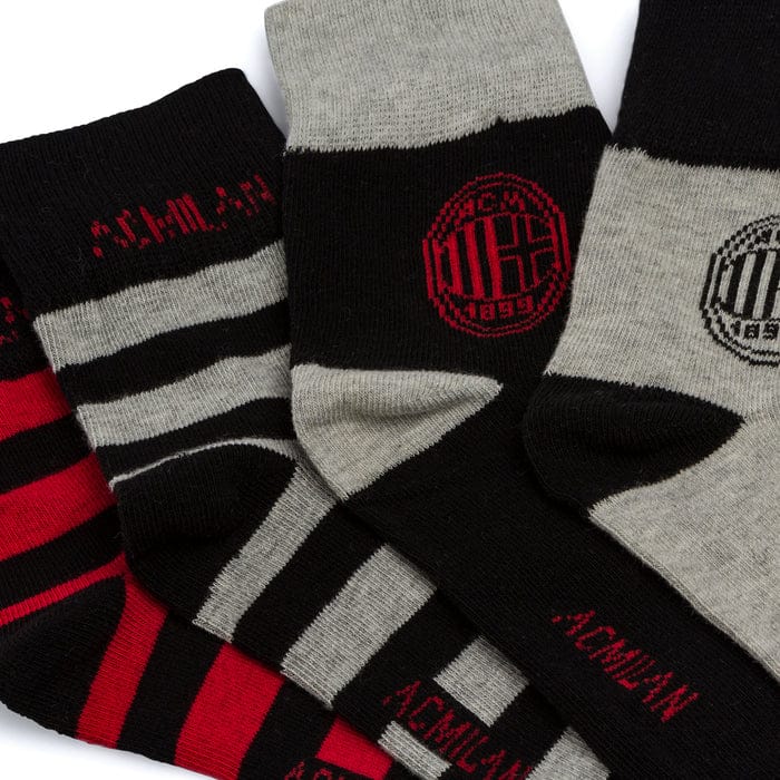 AC MILAN CALZA CORTA 4PZ KIDS MILAN B2MI602