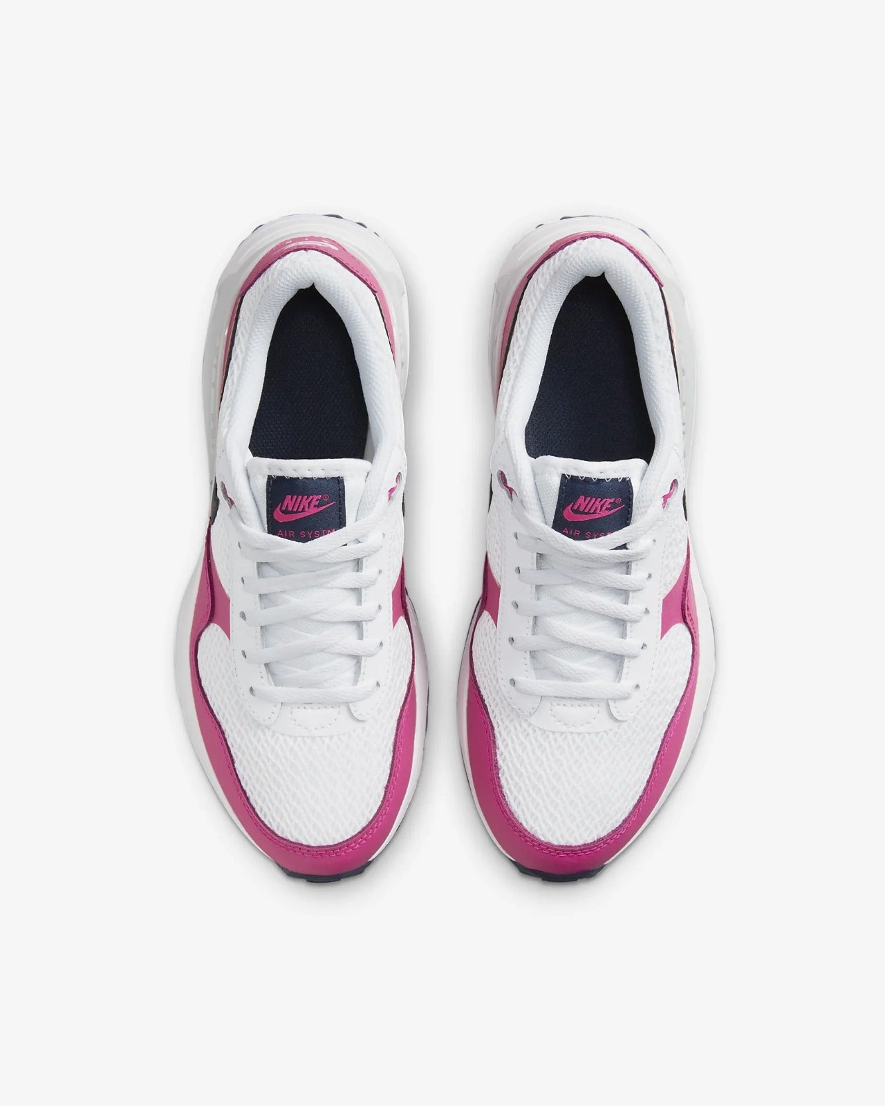 DQ0284-110 Nike Air Max SYSTM WHITE/OBSIDIAN-FIERCE PINK-PURE PLATINUM