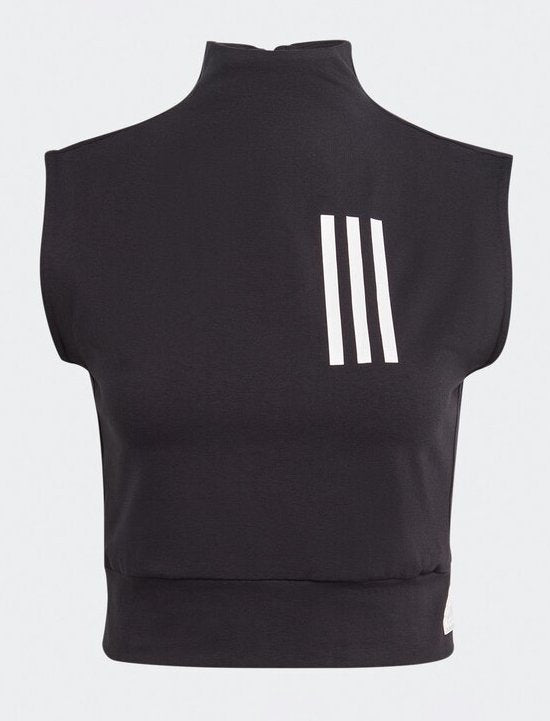 W MV SL CR T BLACK HN5739