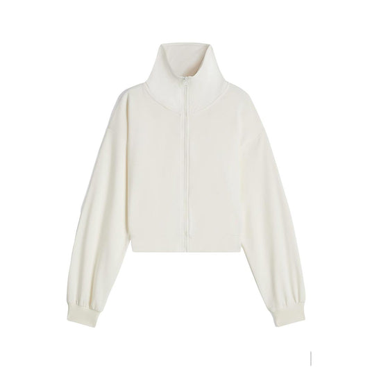 FREDDY FELPA ZIP WHITE ALYSSUM S4WMCS2-W420