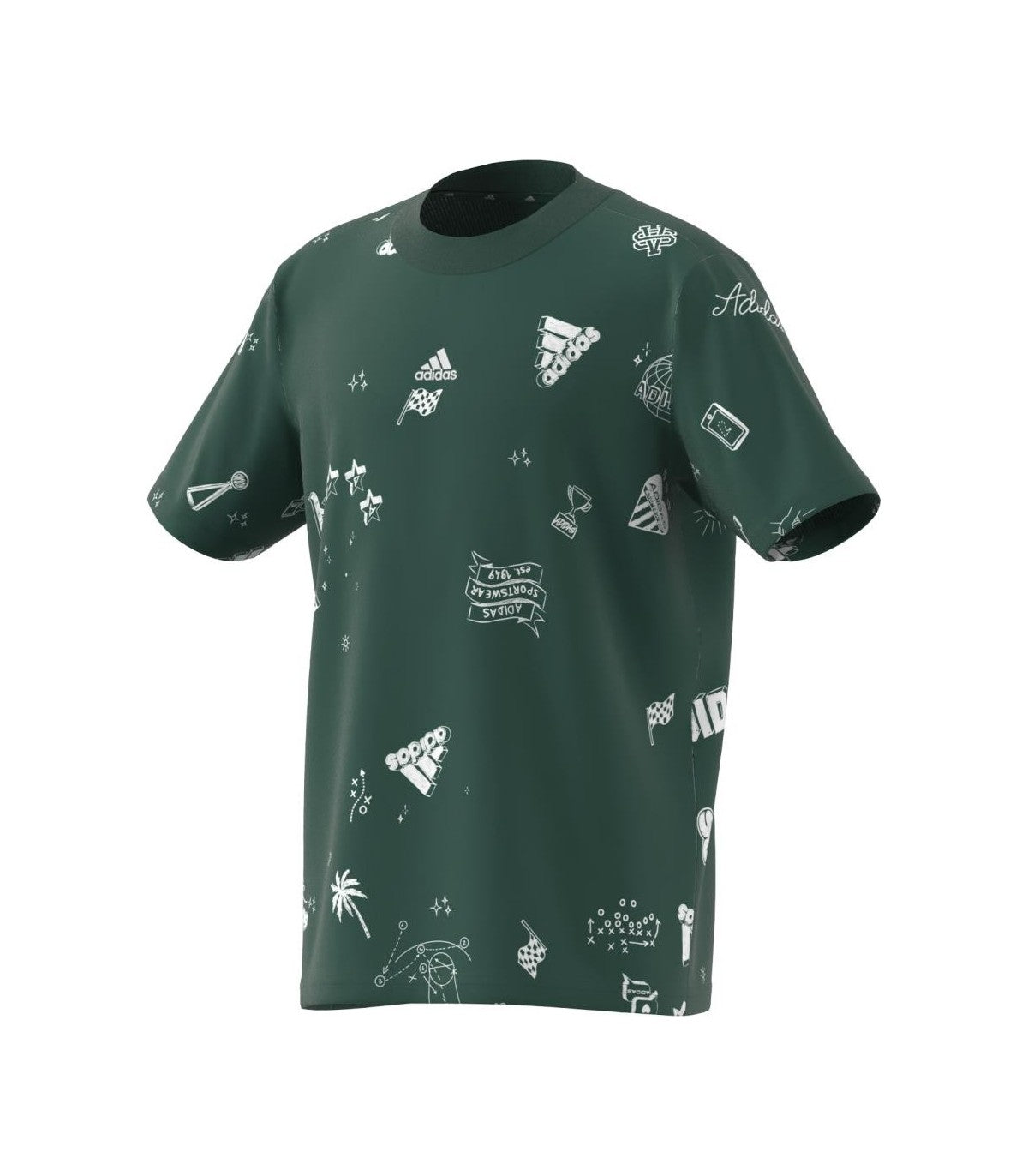 J BLUV Q3 AOPT CGREEN/WHITE IA1562