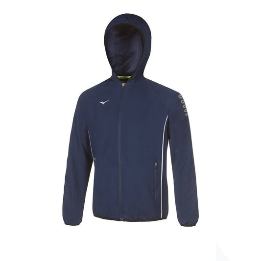 Mizuno MICRO JACKET giacca a vento uomo blu corsa 32EE700214