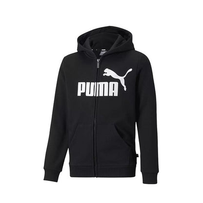 PUM ESS BIG LOGO FZ HOODIE TR B BLACK 586968-01