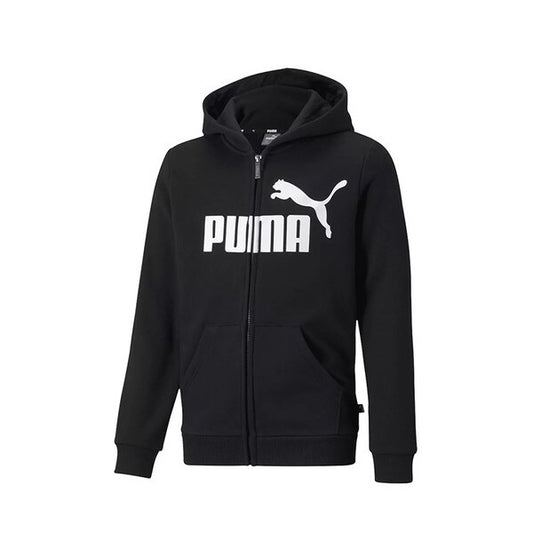 PUM ESS BIG LOGO FZ HOODIE TR B BLACK 586968-01