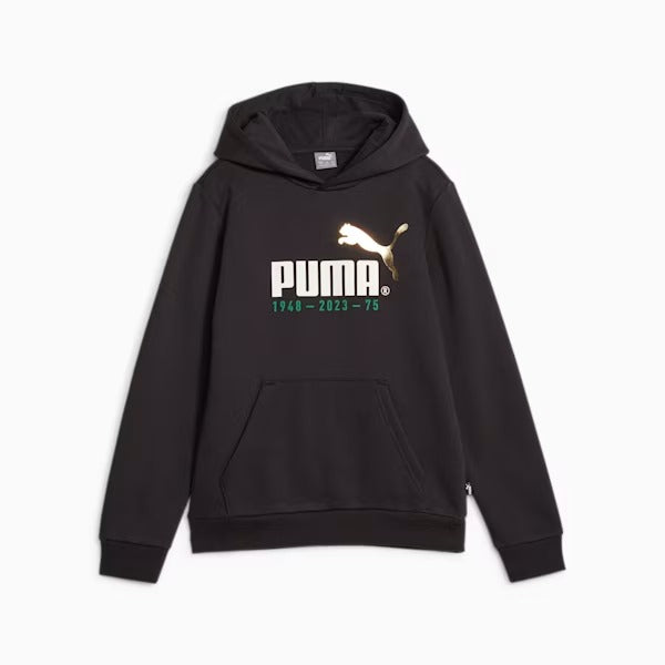 676826-01 No.1 Logo Celebration Hoodie FL B Black