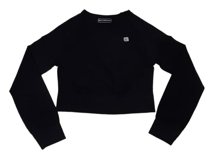 F3WSFT3-N FRE T-SHIRT MANICA LUNGA NERO