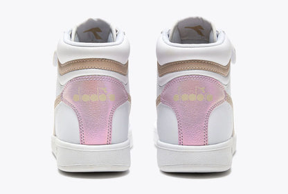 176727-D0585 DIA GAME P HIGH GIRL TD BIANCO/BEIGE DOLLARO