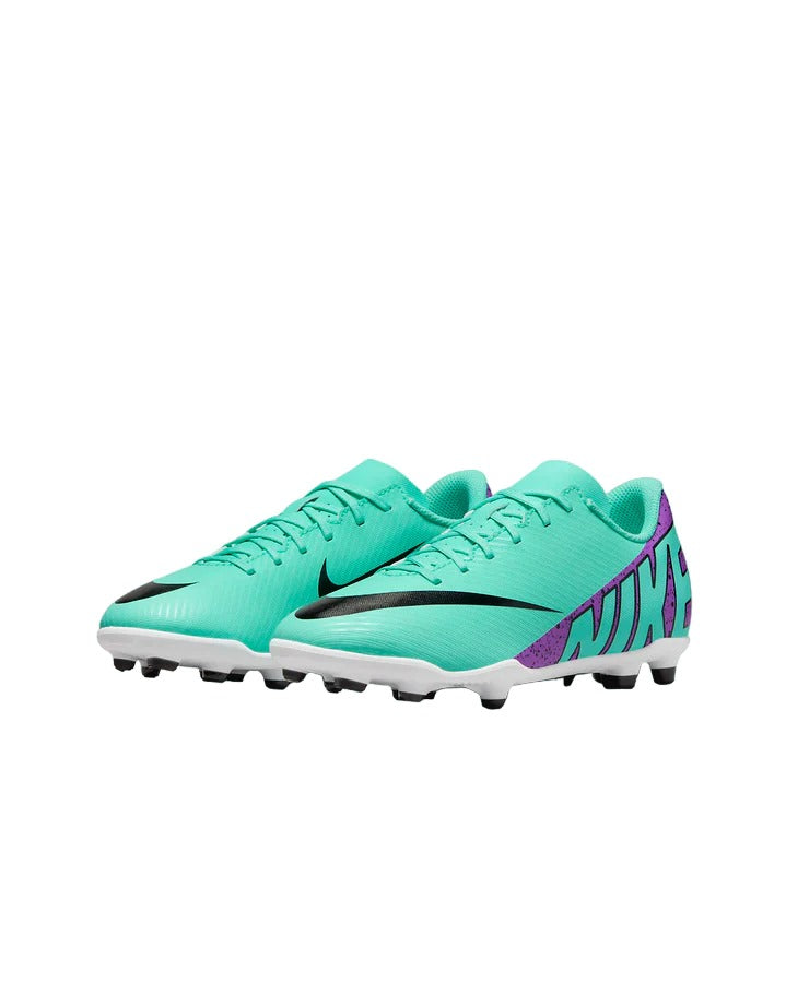 DJ5958-300 Nike Jr. Mercurial Vapor 15 Club FG/MG HYPER TURQ/FUCHSIA DREAM-BLACK-WH