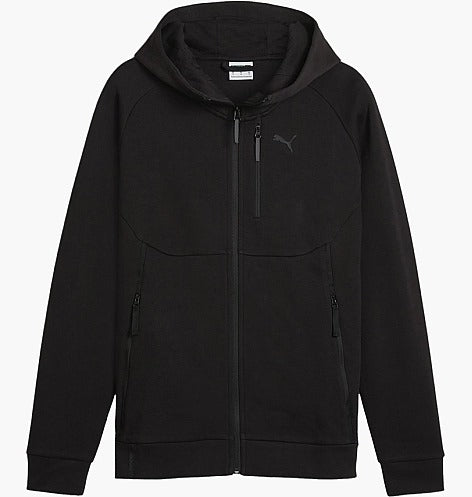 PUM PUMATECH FZ HOODIE DK BLACK 624385-01