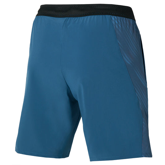 MIZUNO TENNIS 8 IN AMPLIFY SHORT BLUE ASHES 62GBA00117
