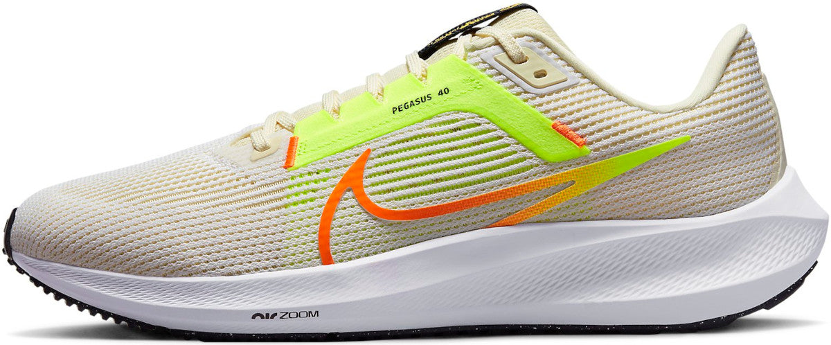 Nike Air Zoom Pegasus 40 WHITE/MULTI-COLOR-COCONUT MILK-VOLT DV3853-101