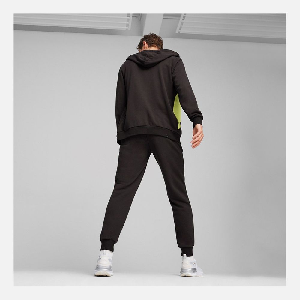 PUM PUMA POWER TRACKSUIT TR BLACK-LIME SHEEN 679730-51