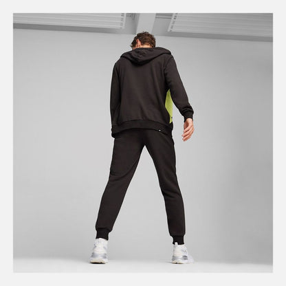 PUM PUMA POWER TRACKSUIT TR BLACK-LIME SHEEN 679730-51