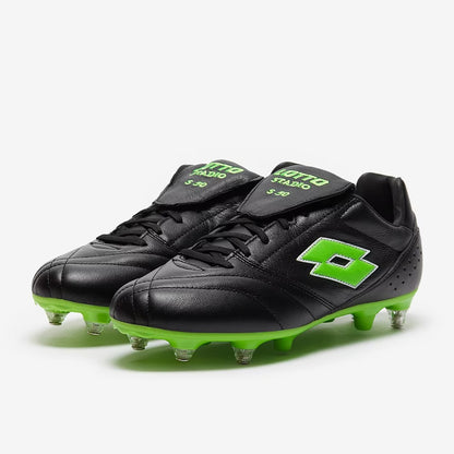 STADIO 200 III SGX 50	ALL BLACK/SPRING GREEN 219908-1NI