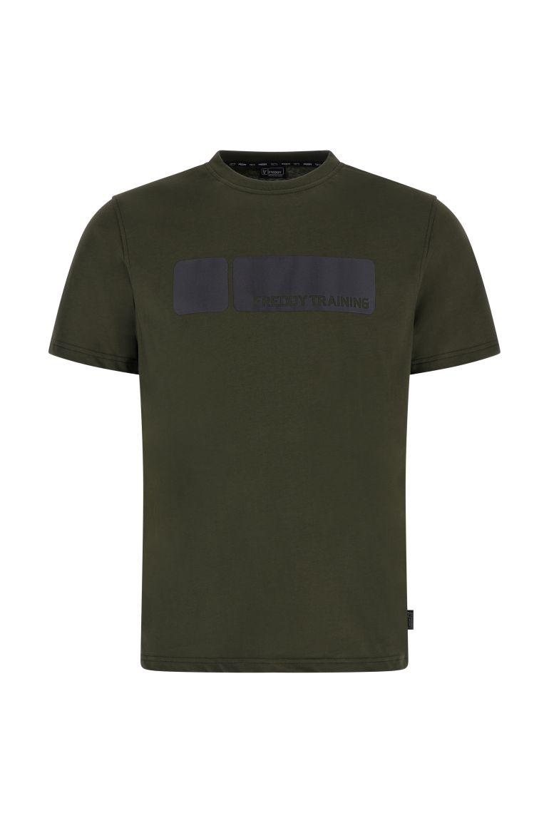 T-Shirt FREDDY verde militare
