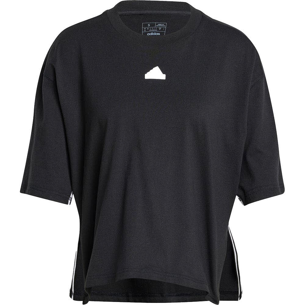 ADI DANCE TEE BLACK/WHITE IN1818