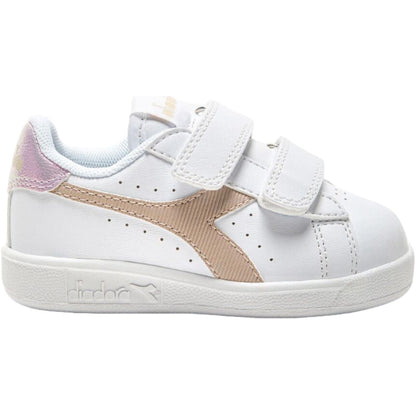 177018-D0585 DIA GAME P TD GIRL BIANCO/BEIGE DOLLARO