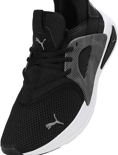 379067-01 Softride Enzo Evo Hyperwave Black-Cool Dark Gray