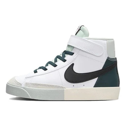 FN6938-101 Nike Blazer Mid '77 SE WHITE/BLACK-DEEP JUNGLE-LIGHT SILVER
