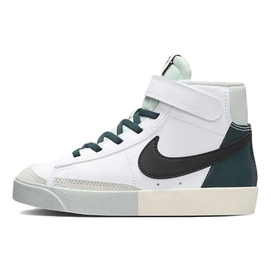 FN6938-101 Nike Blazer Mid '77 SE WHITE/BLACK-DEEP JUNGLE-LIGHT SILVER