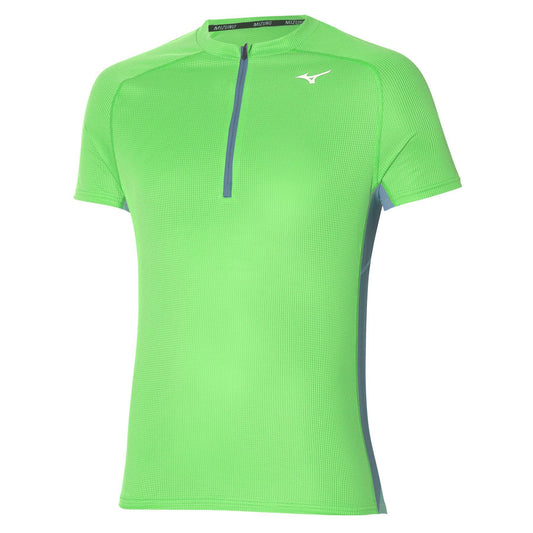 MIZUNO TRAIL DRYAEROFLOW HZ TEE light green J2GAA05533