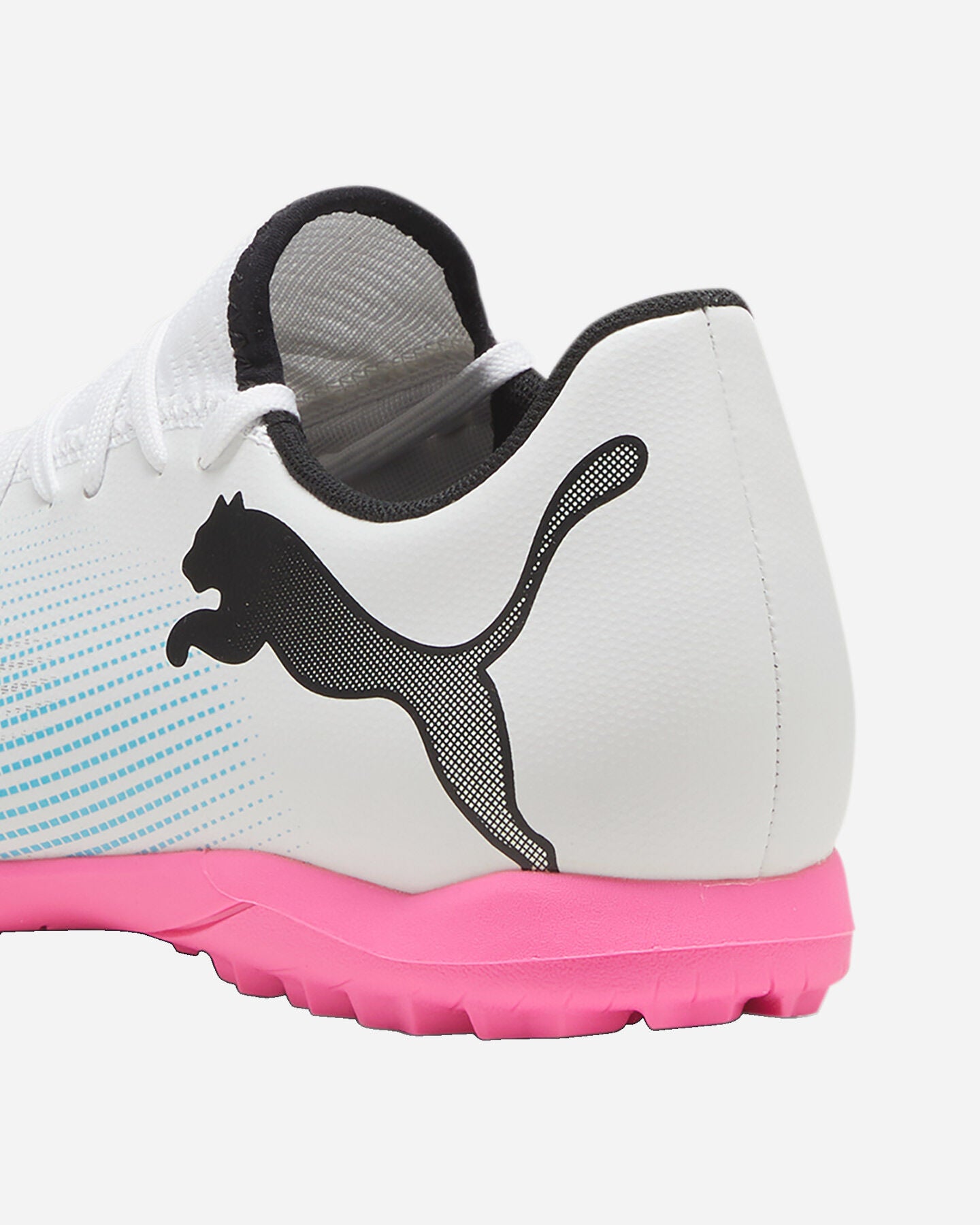 PUMA FUTURE 7 PLAY TT WHITE-BLACK-POISON PINK 107726-01