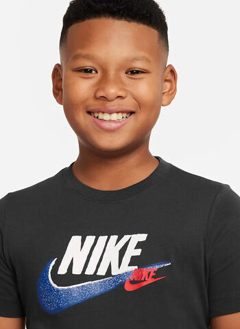 B NSW SI SS TEE DK SMOKE GREY FD1201-070