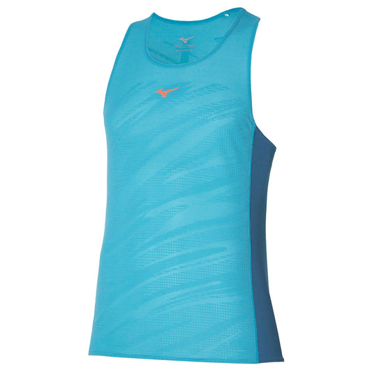 MIZUNO AERO TANK MAUI BLUE J2GAA00122