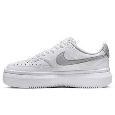 Nike Court Vision Alta WHITE/MTLC PLATINUM-SUMMIT WHITE DM0113-101