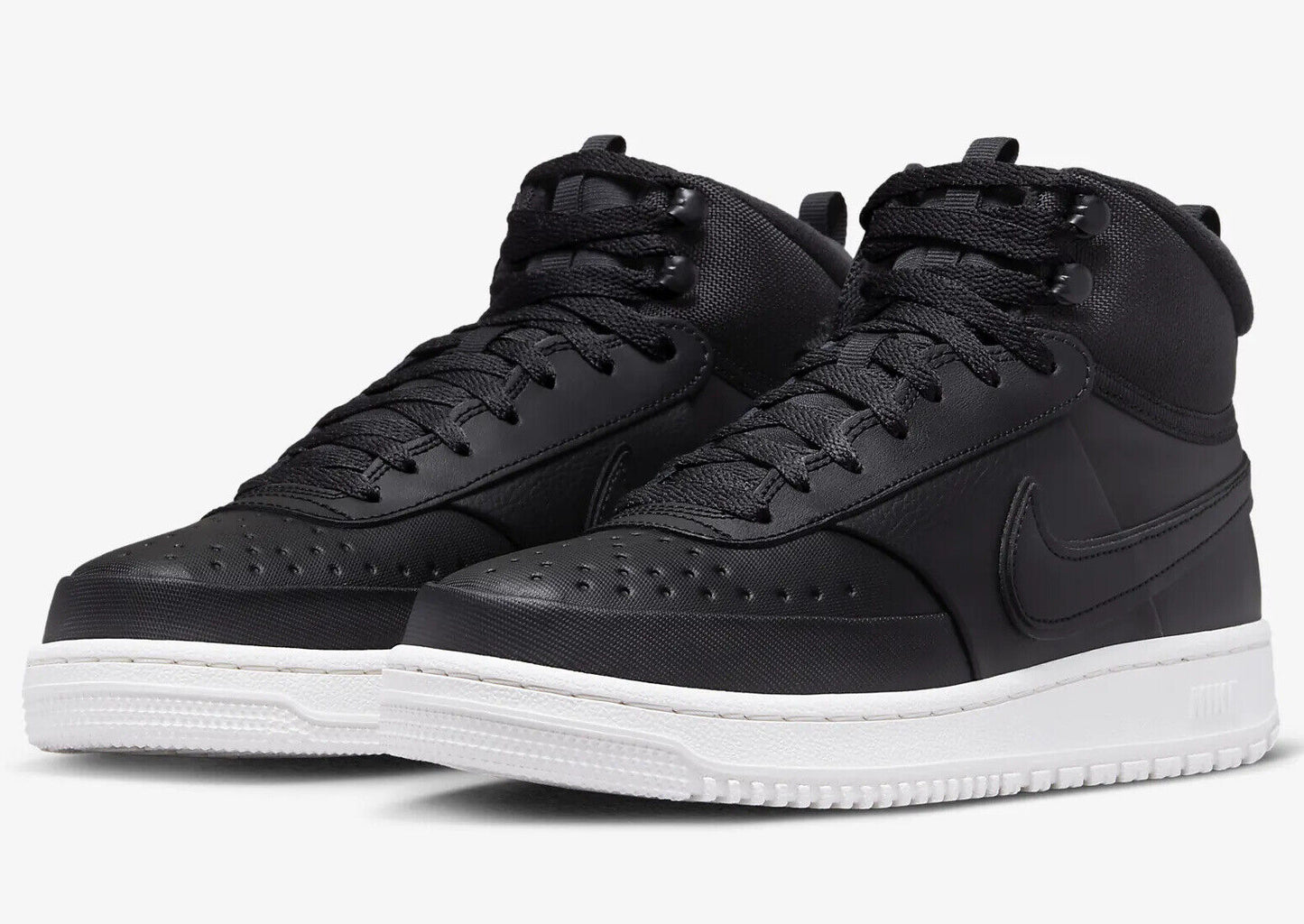 DR7882-002 Nike Court Vision Mid Winter BLACK/BLACK-PHANTOM