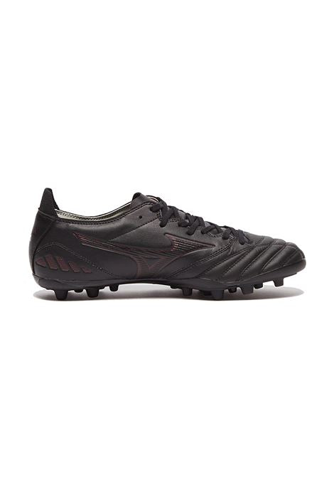 Mizuno MORELIA NEO PRO AG scarpe calcio professionali pelle canguro uomo nero/bordeaux P1GA218400