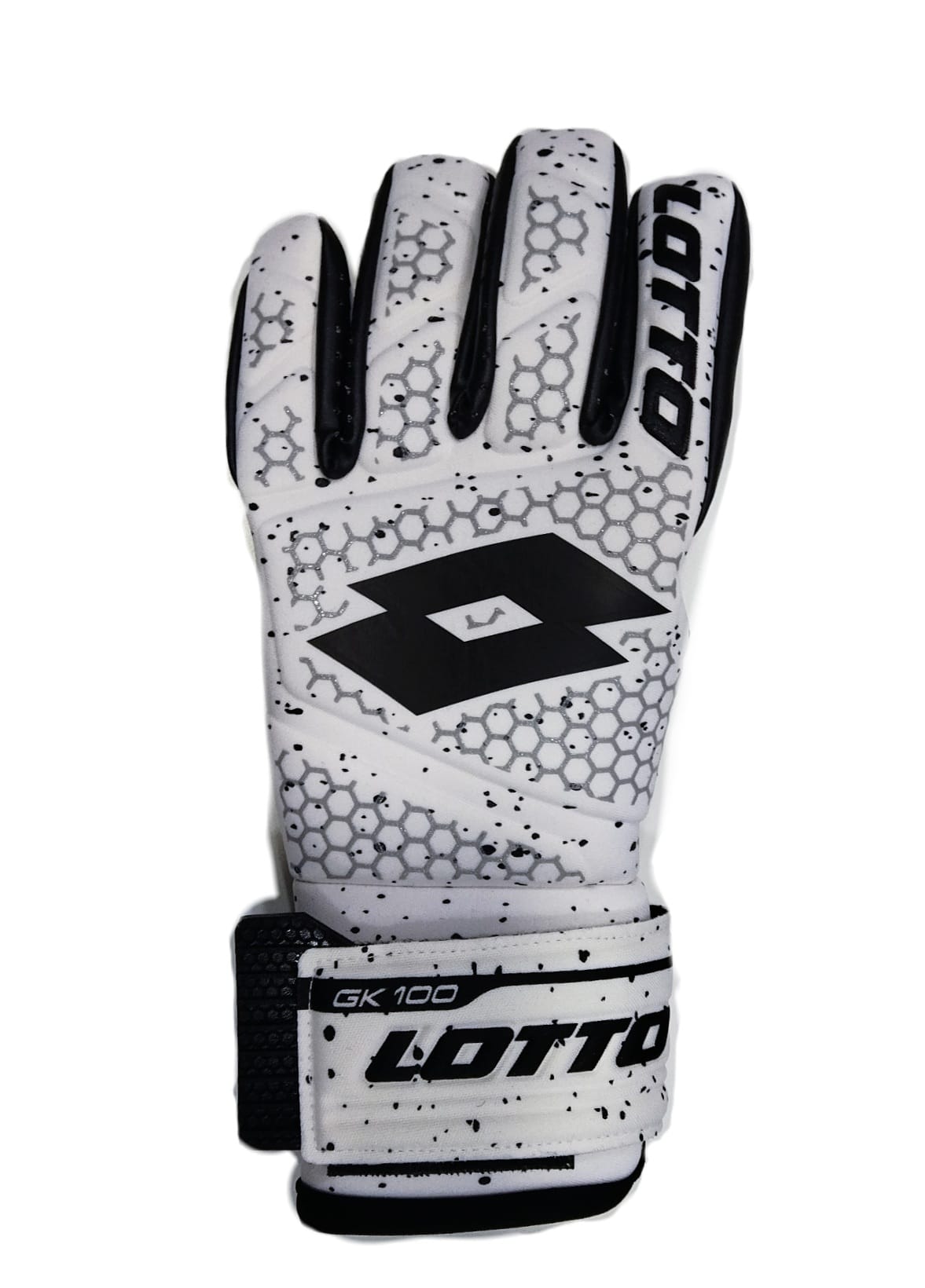 GLOVE GK 100	ALL WHITE/ALL BLACK 217088-1I5