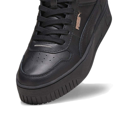 392337-02 Carina Street Mid Black- Black-Rose Gold